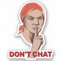 Não Bate-papo no Sticker