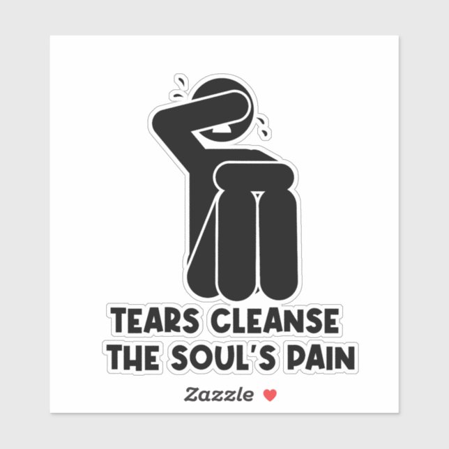 Adesivo não chore (Folha)