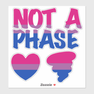 Adesivo Não É Uma Fase Bissexual