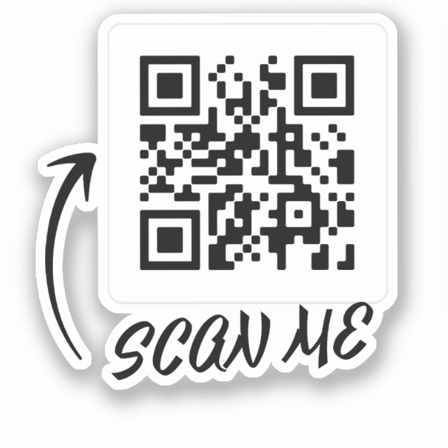 Adesivo Não escaneie o qr code (Frente)