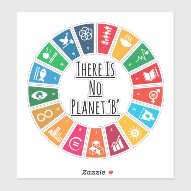 Adesivo Não há planeta B Alterações climáticas aquecimento (Folha)