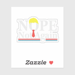 Adesivo Não Mais Engraçado Presidência Republicana Trump