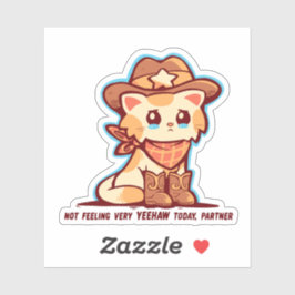 Adesivo Não me sinto muito YEEHAW