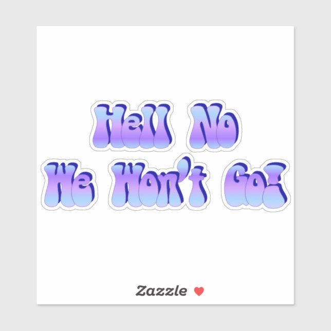 Adesivo Não, não vamos! (Folha)