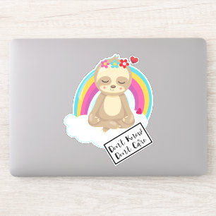 Adesivo Não sei não se importa com o texto - uma bela medi