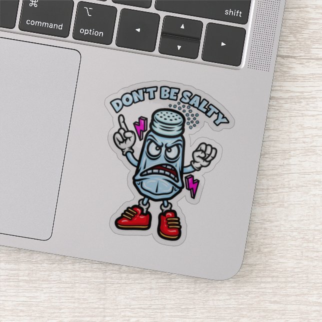 Adesivo Não seja salgado (Detalhe)
