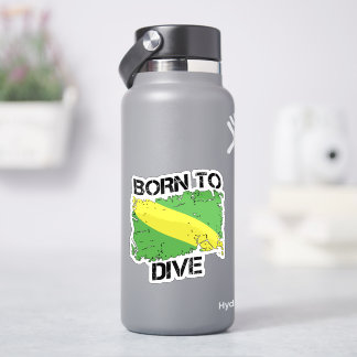 Adesivo Nascer para Dive Nitrox Flag Sticker