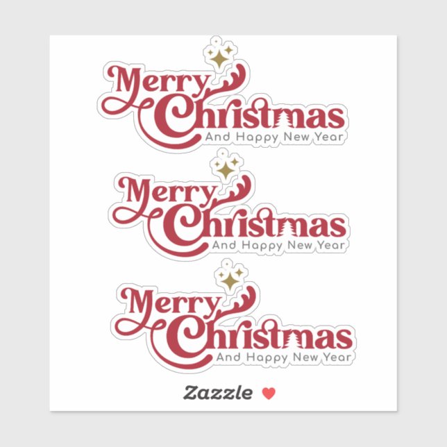 Adesivo Natal 11 (Folha)