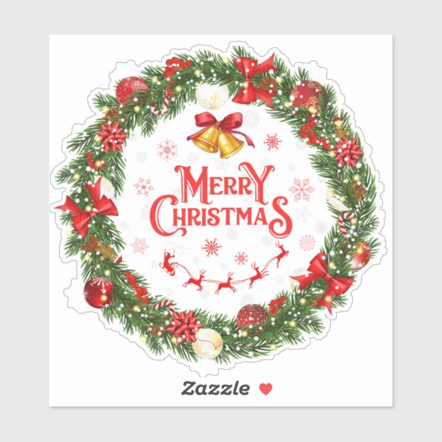 Adesivo Natal 3 (Folha)