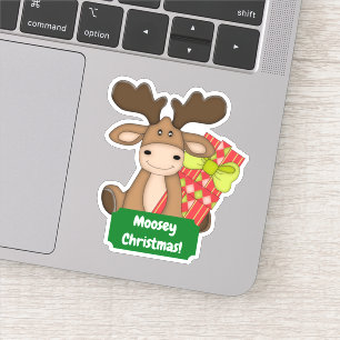 Adesivo Natal bonito de Moosey