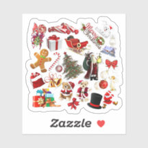 Natal Collage Holiday Presente de Saúde