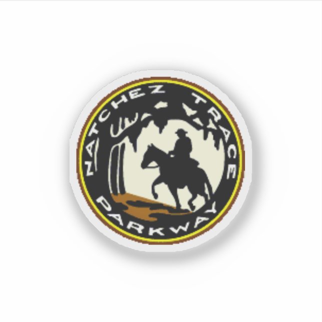 Adesivo Natchez Trace Parkway (Frente)