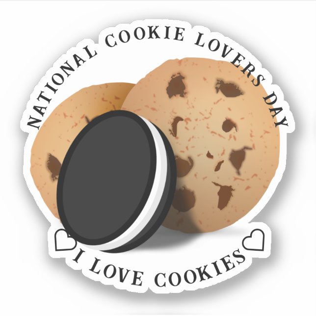 Adesivo National Cookie Day (Frente)