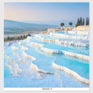 Adesivo Natureza da Piscina Mineira no Exterior Paisagem C