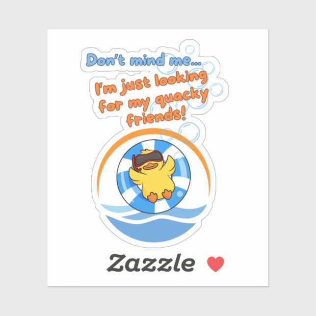 Adesivo Navegação em cruzeiro para patos (Folha)