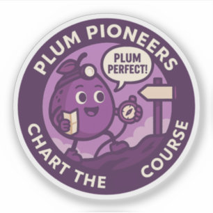 Adesivo Navegação Exploradora Plum Perfect