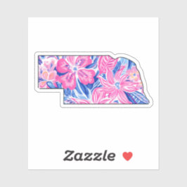 Adesivo Nebraska - Summer Sticker - Lilly Inspirado