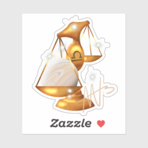 Adesivo Nebula Libra Vênus Zodiac