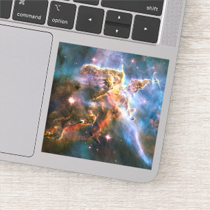 Adesivo Nebulosa da galáxia espacial. Estrelas do Universo