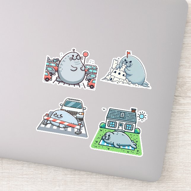 Adesivo Neil o Selo (Detalhe)