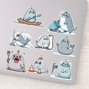 Adesivo Neil The Seal 1
