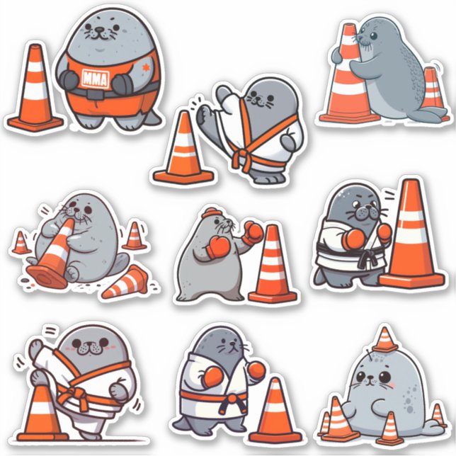 Adesivo Neil The Seal 4 (Frente)