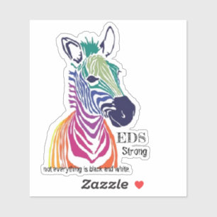 Adesivo Nem tudo é preto e branco, EDS