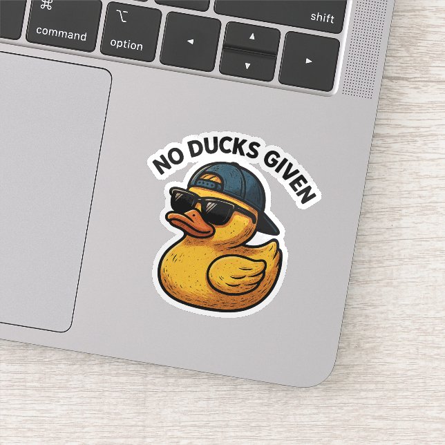 Adesivo Nenhum Pato Dado (Detalhe)
