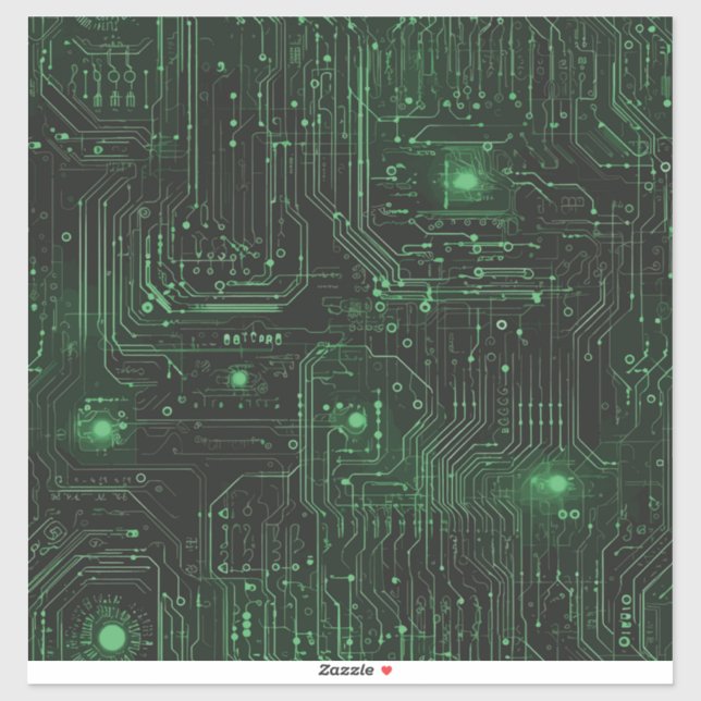 Adesivo Neon Circuit Vinyl Sticker (Folha)