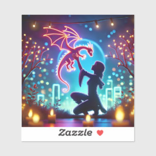 Adesivo  neon dragon trainer
