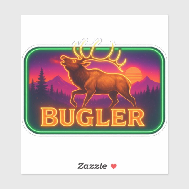 Adesivo Neon Elk Sticker (Folha)