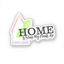 Neon Home é onde minhas plantas são folhas