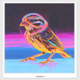 Adesivo Neon Sparrow com Acentos Brilhantes