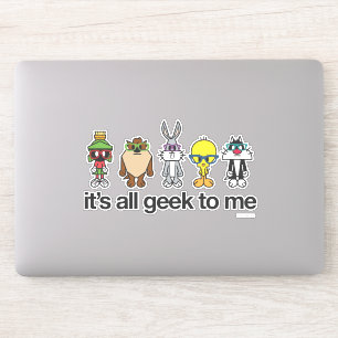 Adesivo Nerd LOONEY TUNES™ - Todos Geeks