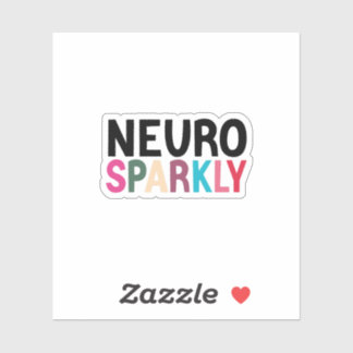 Adesivo Neurosparkly Kiss-Cut, Autismo Neurodivergente ADH