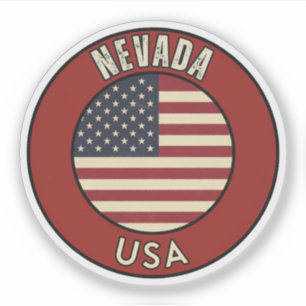 Adesivo Nevada Estados Unidos da América
