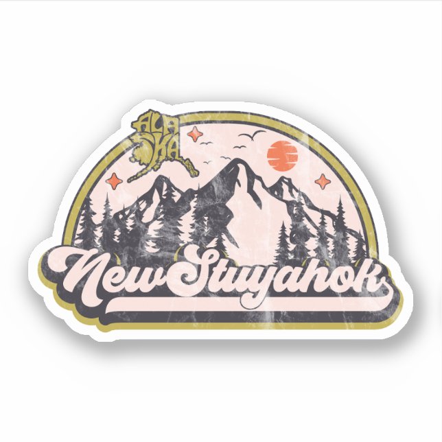 Adesivo New Stuyahok, Alaska (Frente)