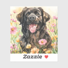 Adesivo Newfoundland Watercolor Sticker