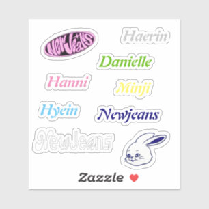 Adesivo Newjeans Vinyl Stickers