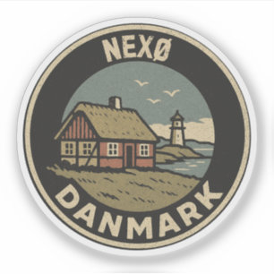 Adesivo Nexø, Dinamarca Danmark 