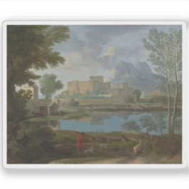Adesivo Nicolas Poussin - Paisagem com Calma