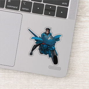 Adesivo Nightwing na bicicleta