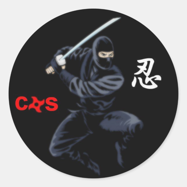 adesivo ninja (Frente)