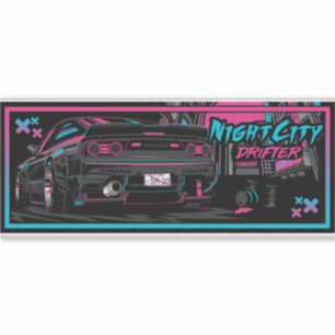 Adesivo Nissan 240sx s13