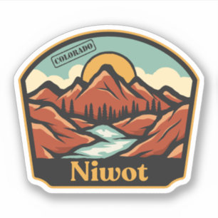 Adesivo Niwot, Colorado Sticker