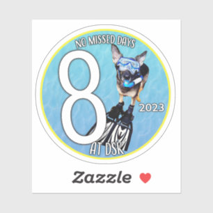 Adesivo NMD em DSK - Crachá de agosto de 2023