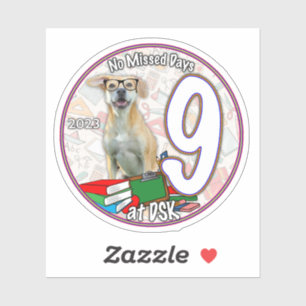 Adesivo NMD em DSK.- Crachá de setembro de 2023