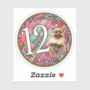 Adesivo NMD em DSK - Crachá Sticker de dezembro de 2023