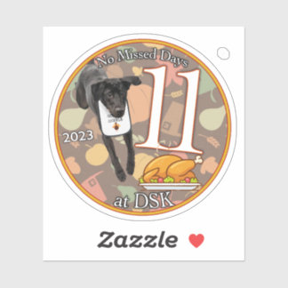 Adesivo NMD em DSK - Crachá Sticker de novembro de 2023