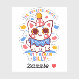 Adesivo No entanto, continuo Bobo